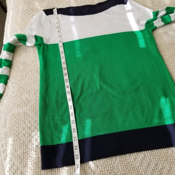 MICHAEL MICHAEL KORS Preppy Boatneck Sweater -M - Picture 8 of 12